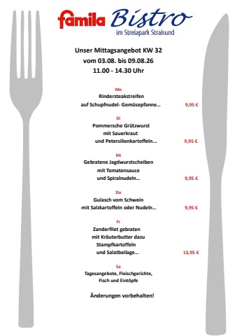 Handzettel famila_kw32_Strelapark-Bistro