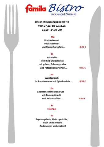 Handzettel famila_kw44_Strelapark-Bistro