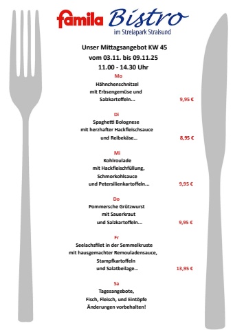 Handzettel famila_kw45_Strelapark-Bistro