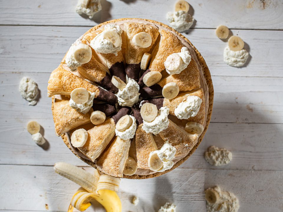 Schoko-Bananen-Torte