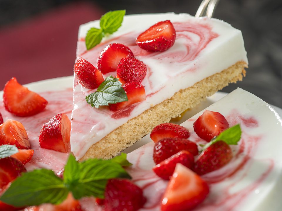 Erdbeer-Skyr-Torte