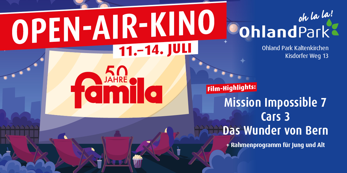 Open-Air-Kino in Kaltenkirchen Open-Air-Kino in Kaltenkirchen