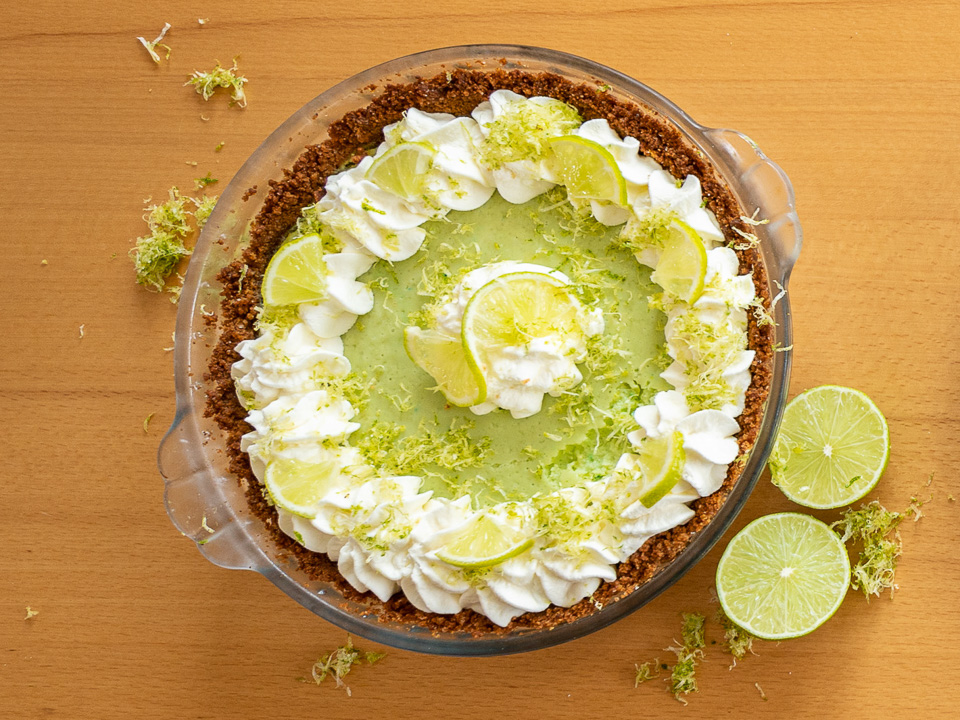 Key Lime Pie (Limettenkuchen) Bild zum Rezept: Key Lime Pie (Limettenkuchen)