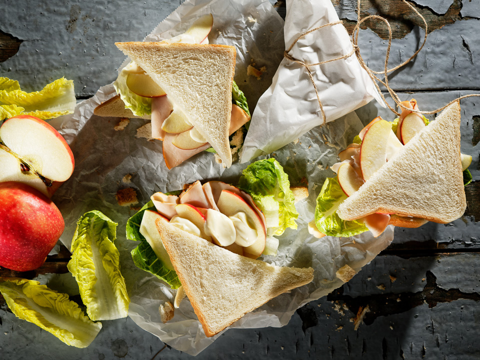 Sandwich mit Apfel und Putenbrust Bild zum Rezept: Sandwich mit Apfel und Putenbrust