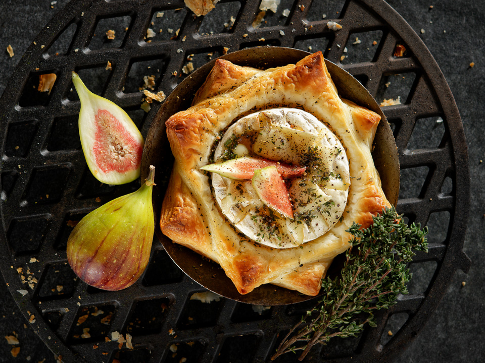 Ofenkäse in Blätterteig Bild zum Rezept: Ofenkäse in Blätterteig