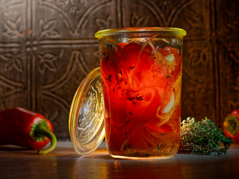 Eingelegte Spitzpaprika Bild zum Rezept: Eingelegte Spitzpaprika