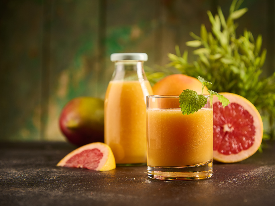 Grapefruit-Shot mit Ingwer Bild zum Rezept: Grapefruit-Shot mit Ingwer