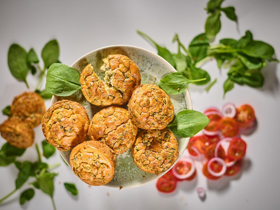 Spinatmuffins Bild zum Rezept: Spinatmuffins