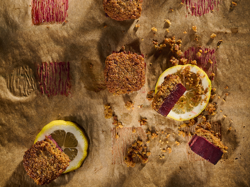 Rote Bete mit Steinpilzkruste Bild zum Rezept: Rote Bete mit Steinpilzkruste