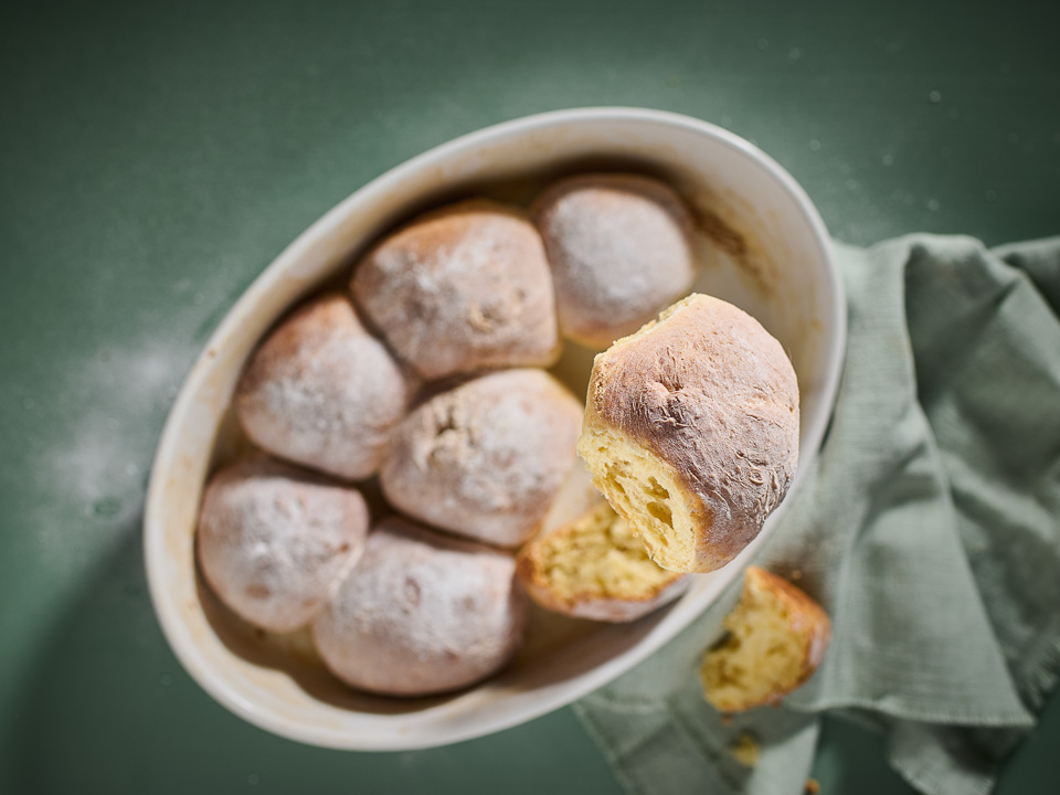 Mini-Milchbrötchen Bild zum Rezept: Mini-Milchbrötchen