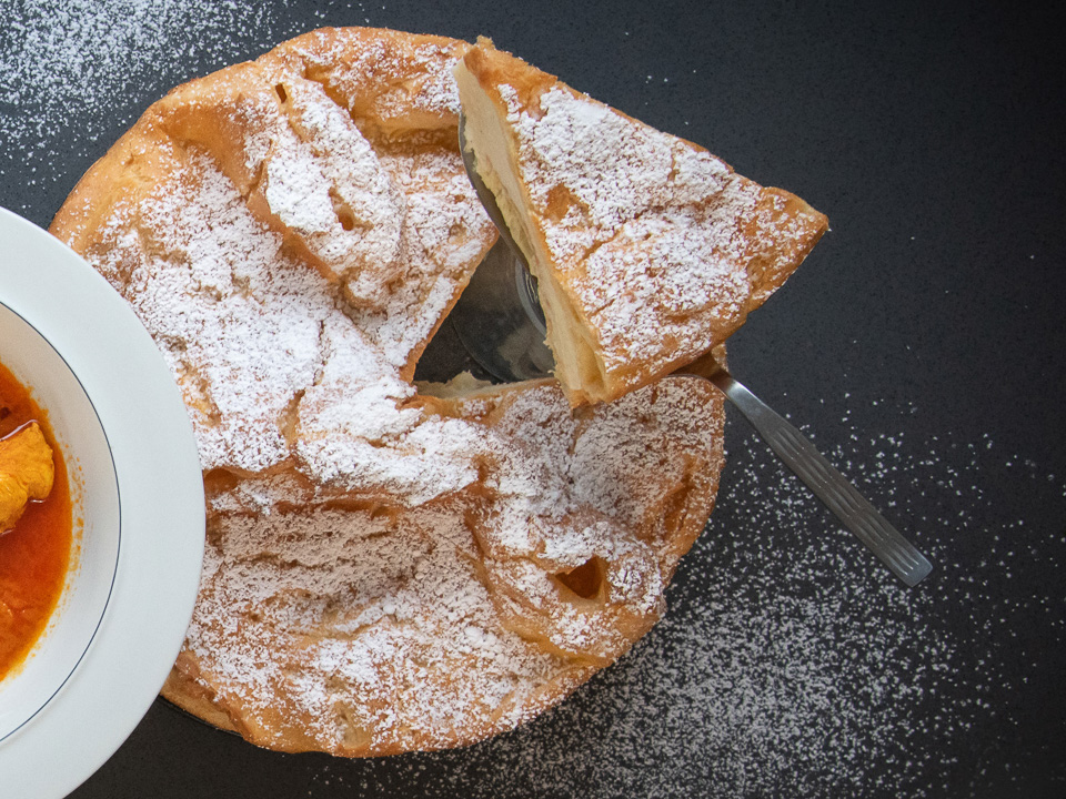 Karpatka (Windbeutelkuchen) Bild zum Rezept: Karpatka (Windbeutelkuchen)