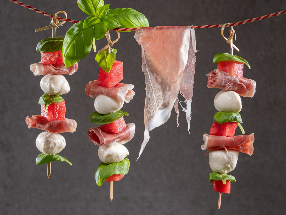 Schinken-Melonen-Spieße Bild zum Rezept: Schinken-Melonen-Spieße