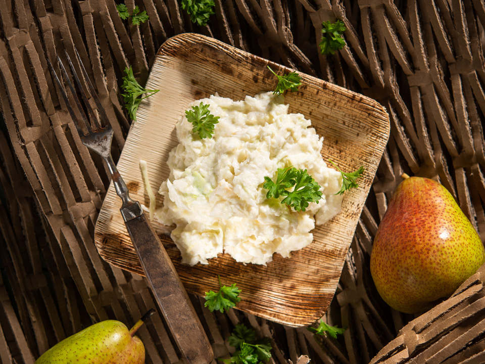 Kohlsalat mit Birne und Ingwer Bild zum Rezept: Kohlsalat mit Birne und Ingwer