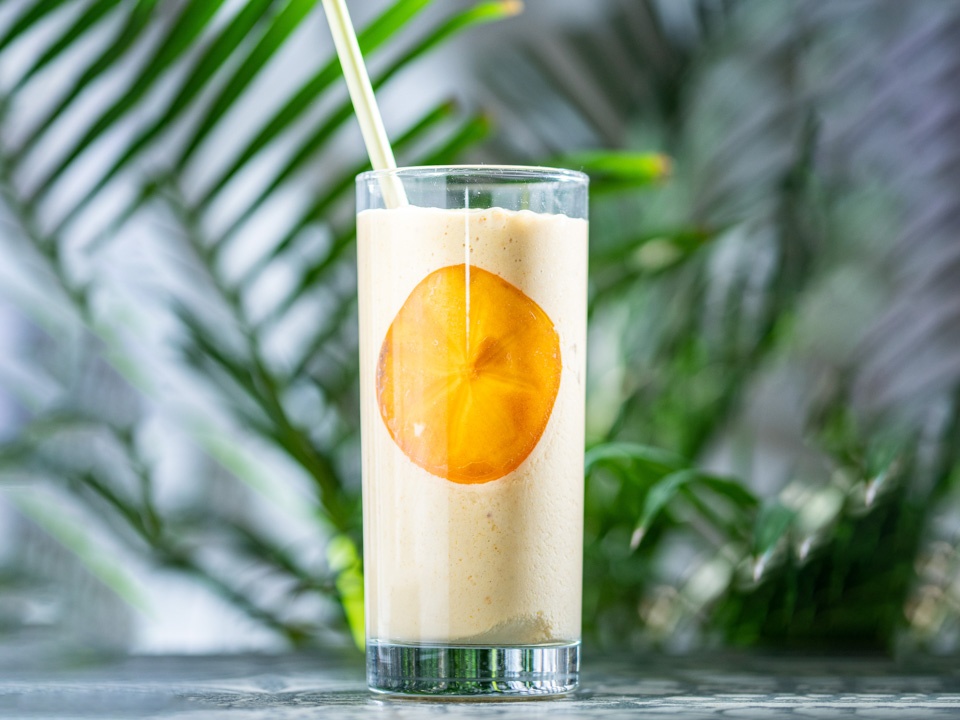 Orangen-Kaki-Smoothie Bild zum Rezept: Orangen-Kaki-Smoothie