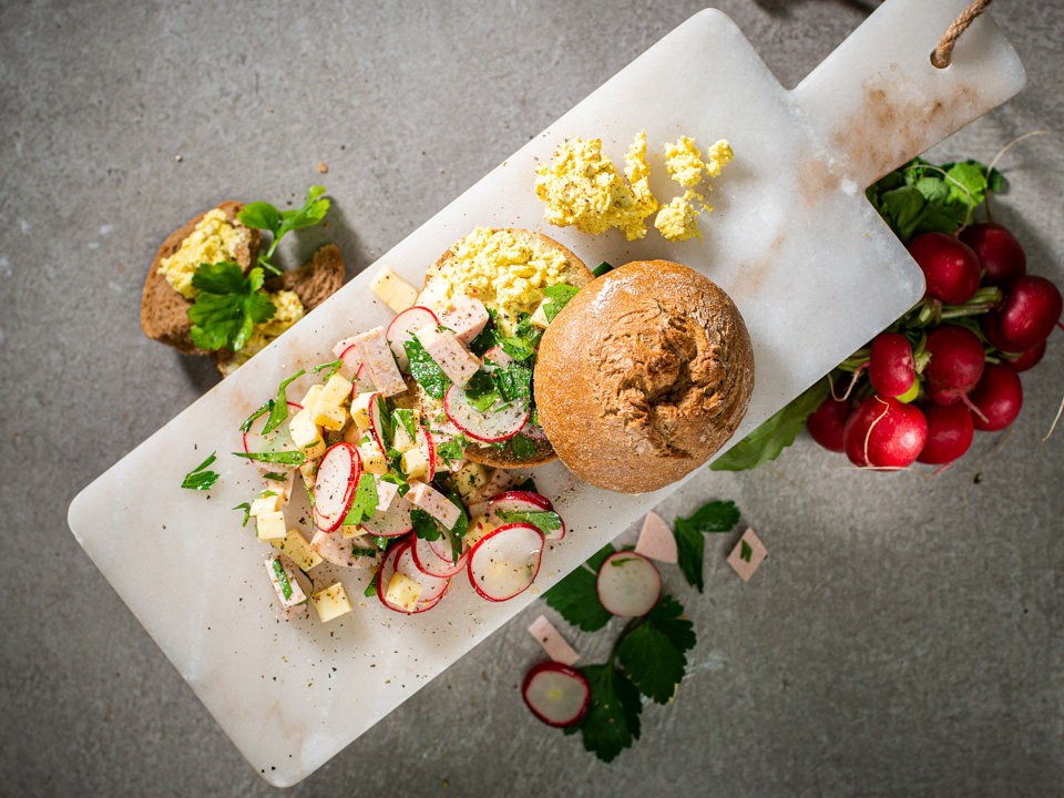Radieschen-Wurstsalat