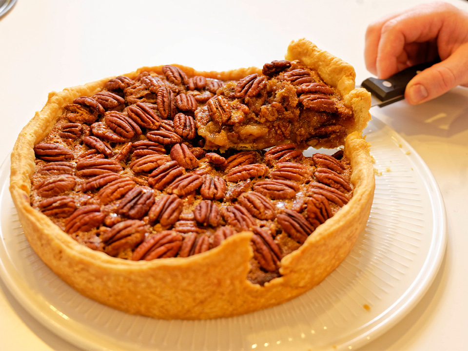 Pecan Pie (Kuchen mit Pekannüssen) Bild zum Rezept: Pecan Pie (Kuchen mit Pekannüssen)