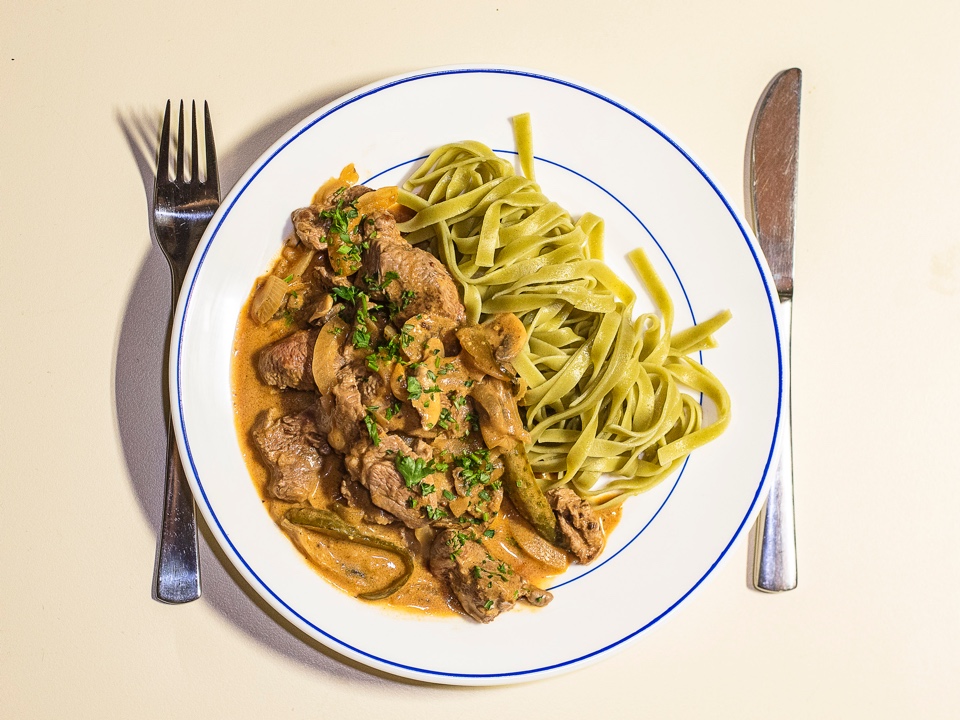 Bœuf Stroganoff Bild zum Rezept: Bœuf Stroganoff