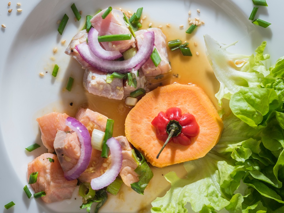Ceviche Nikkei Bild zum Rezept: Ceviche Nikkei