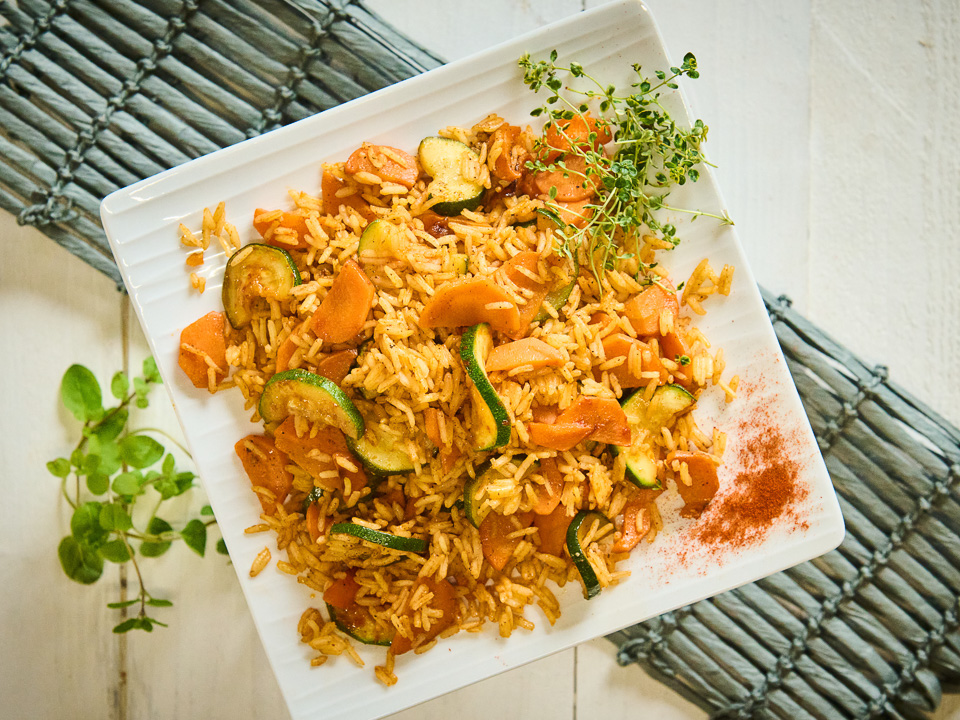 Möhren-Zucchini-Pfanne Bild zum Rezept: Möhren-Zucchini-Pfanne