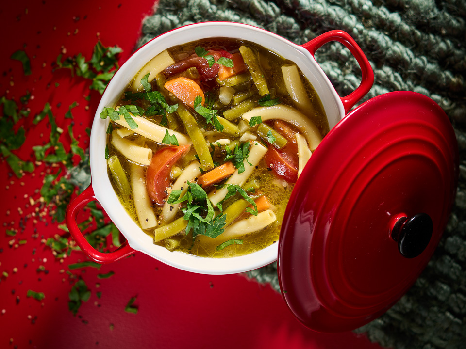 Bunte Gemüsesuppe Bild zum Rezept: Bunte Gemüsesuppe
