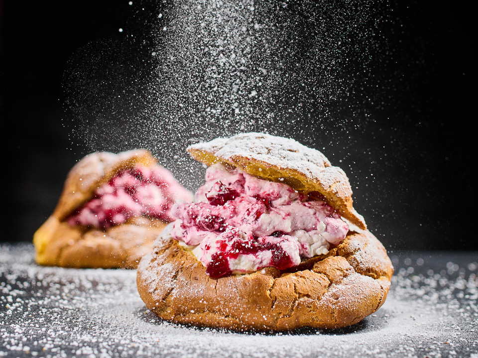 Bild zum Rezept: Windbeutel mit Brombeersahne