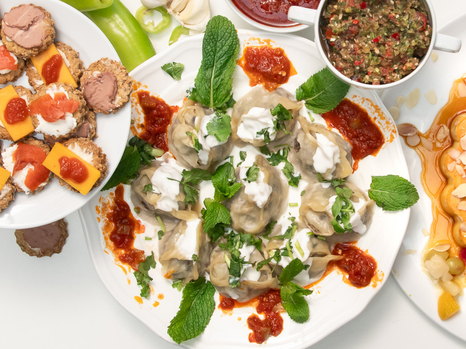 Mantu (Afghanische Teigtaschen) Bild zum Rezept: Mantu (Afghanische Teigtaschen)