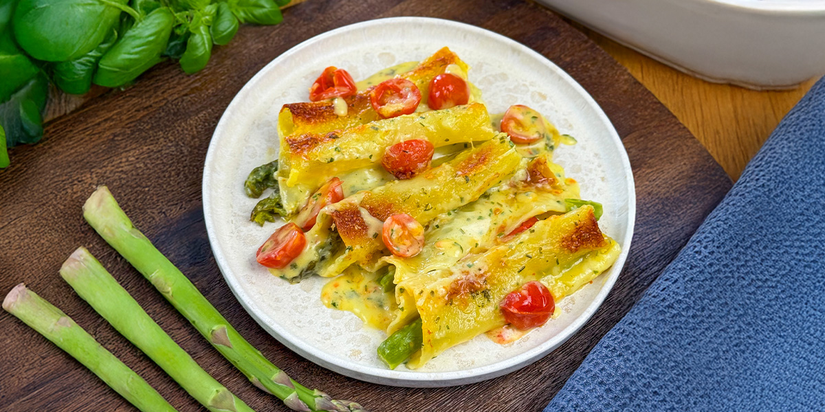 Spargel-Cannelloni Bild zum Rezept: Cannelloni