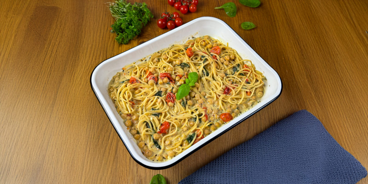 Vegane Ofenpasta Bild zum Rezept: Vegane Ofenpasta