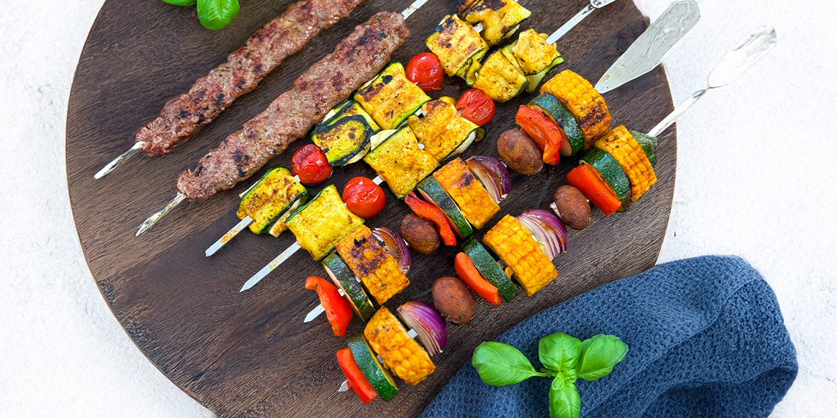 Bunte Grillspieße Bild zum Rezept: Bunte Grillspieße