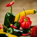Jalapenos gehäuft.