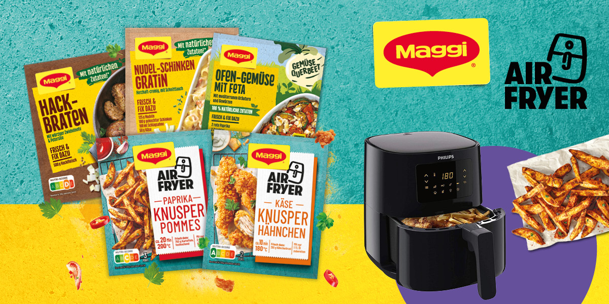 Gewinnspiel Maggi "AIR Fryer"
