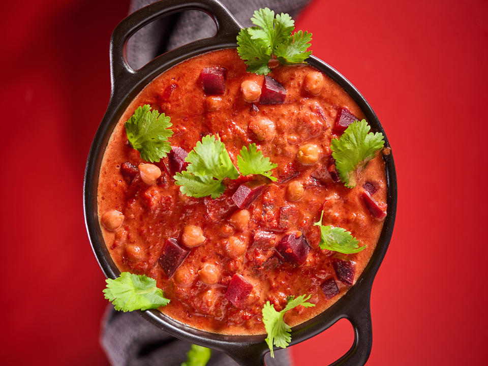 Kichererbsen-Rote-Bete-Eintopf Bild zum Rezept: Kichererbsen-Rote-Bete-Eintopf