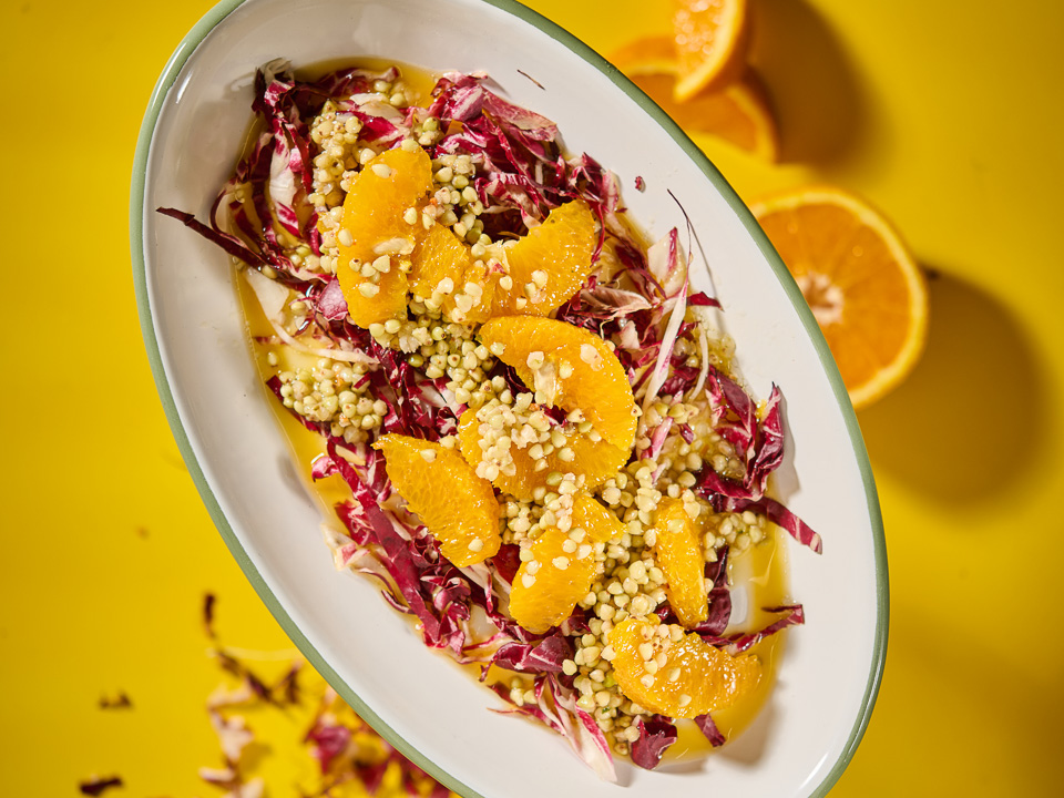 Bild zum Rezept: Radicchiosalat mit Orangen und Buchweizen
