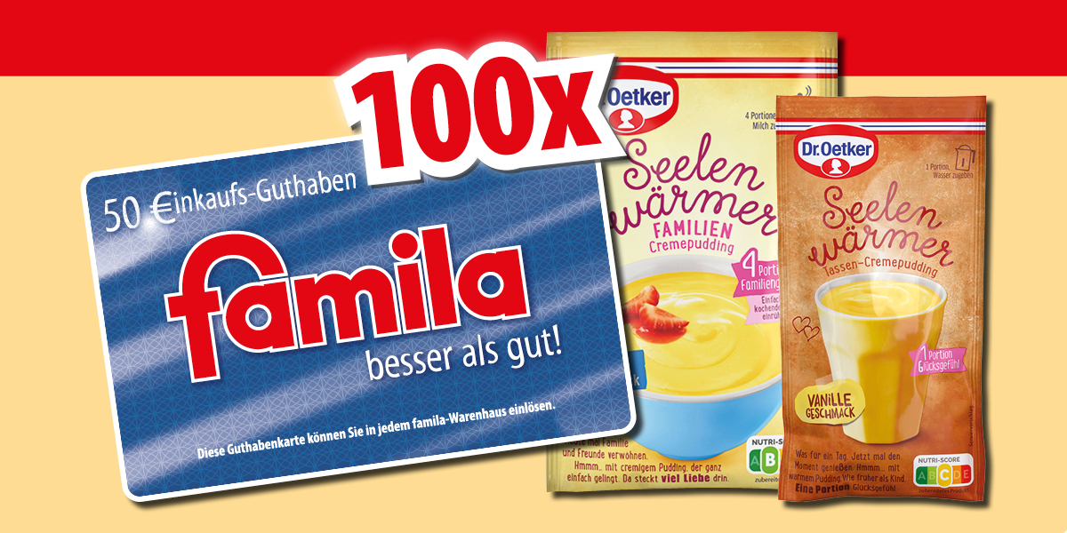 Gewinnspiel Dr. Oetker