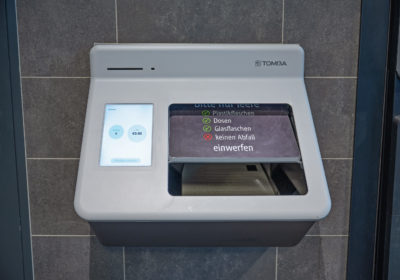 Revolution der Leergutrückgabe bei  famila in Itzehoe