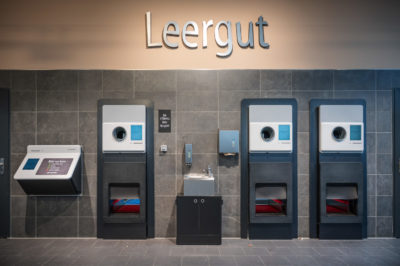 Revolution der Leergutrückgabe bei  famila in Itzehoe