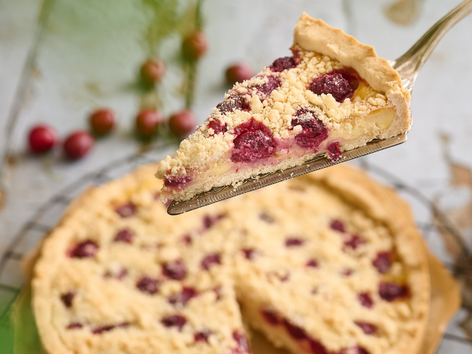 Bild zum Rezept: Streuselkuchen mit Kirsch-Pudding-Füllung