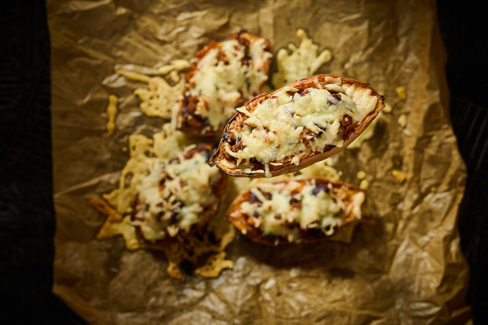 Bild zum Rezept: Gefüllte Süßkartoffeln