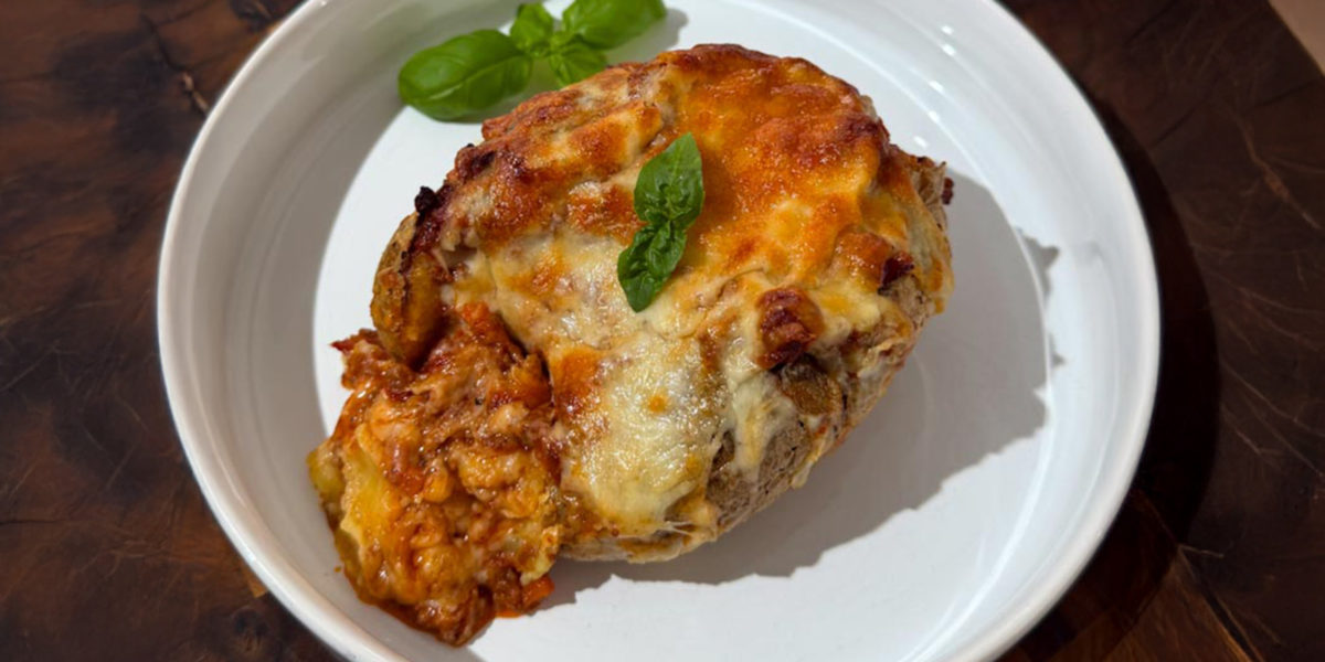 Gebackene Kartoffeln Lasagne Style