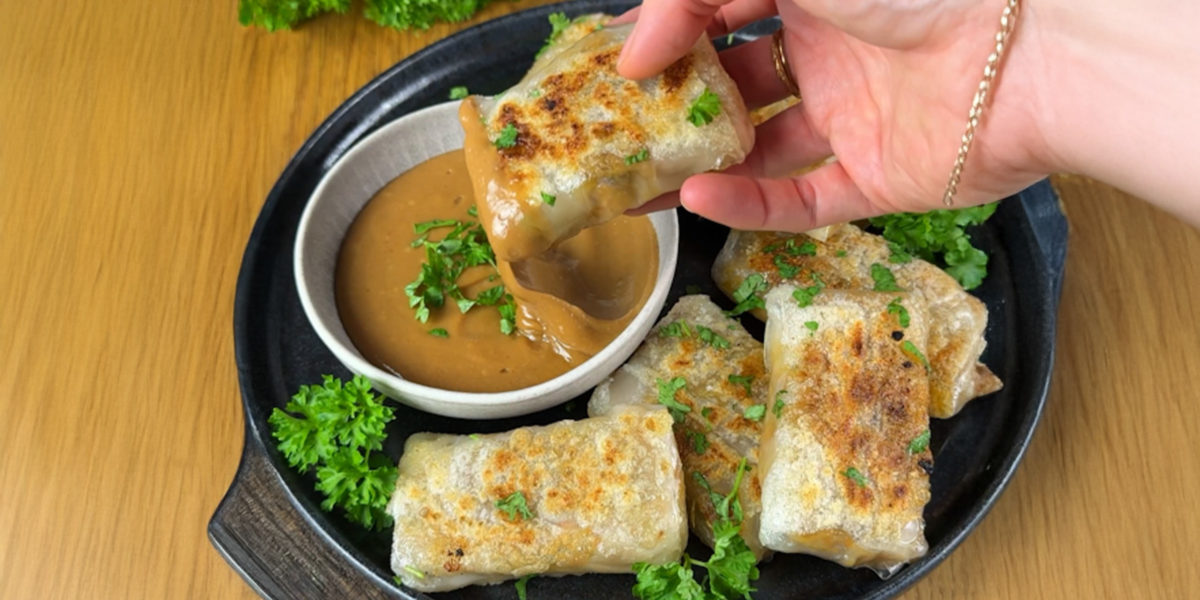 Reispapier Dumplings