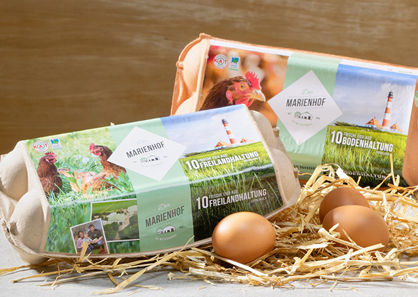 Eier von dem Marienhof