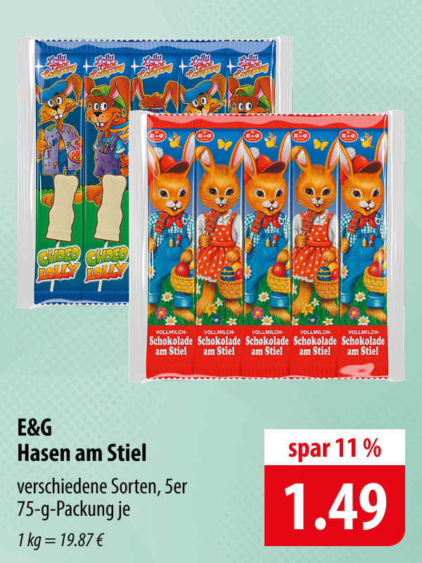 Mit famila ein egg-zellentes Ostern genießen!