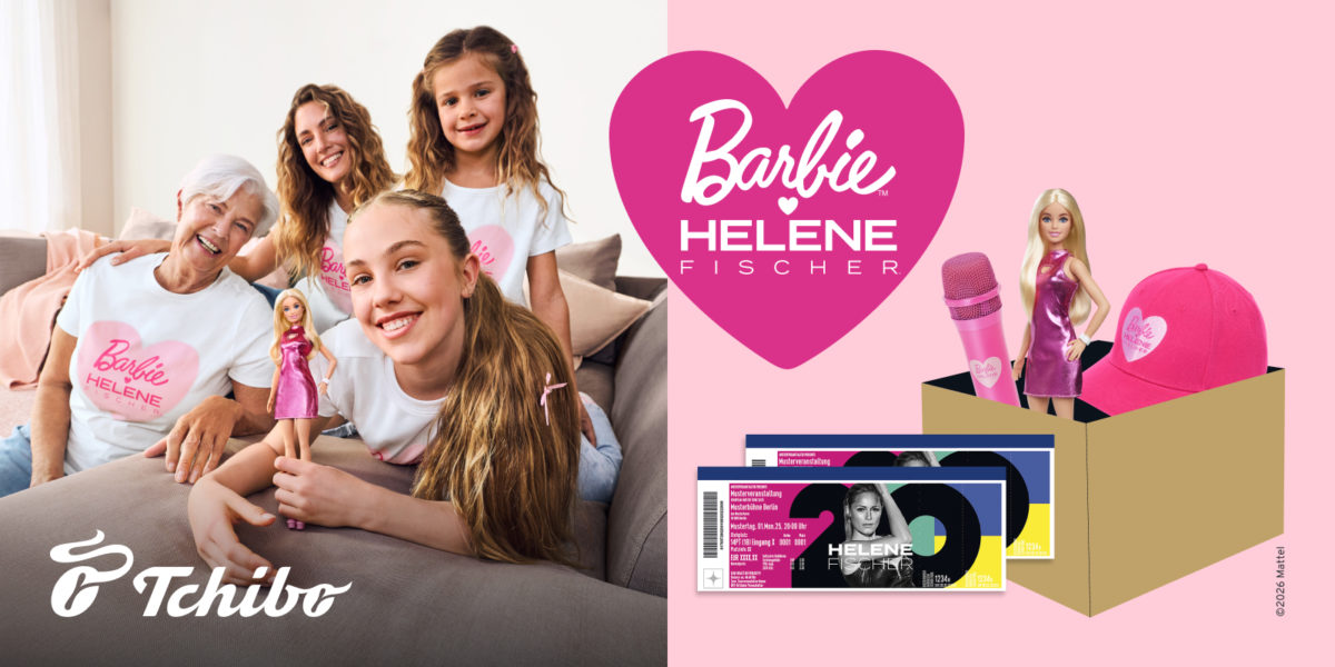 Tchibo „Barbie™ x Helene Fischer“ Gewinnspiel Tchibo „Barbie™ x Helene Fischer“ Gewinnspiel