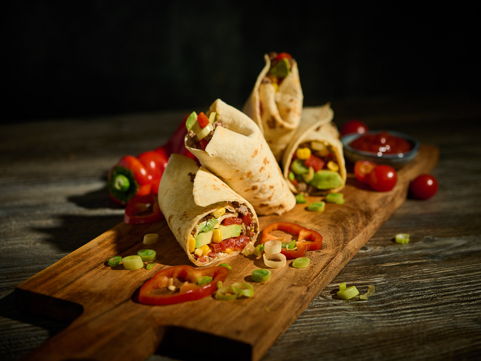 Bild zum Rezept: Burrito mit Hack und Avocado