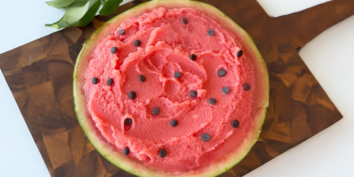 Wassermelonen-Eis