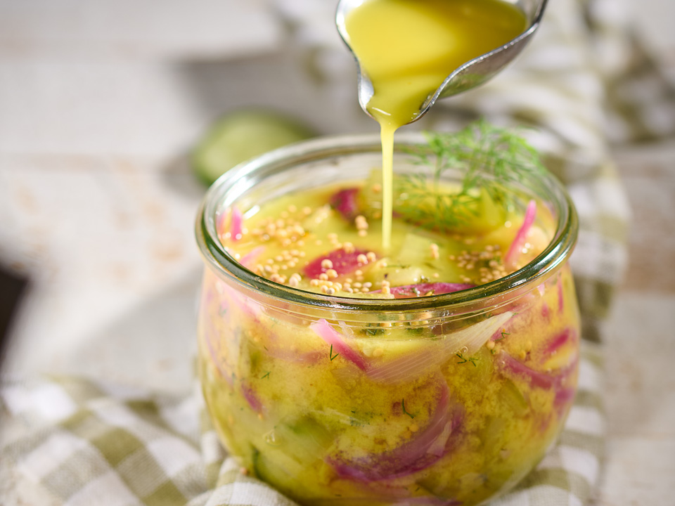 Bild zum Rezept: Eingelegte Gurken