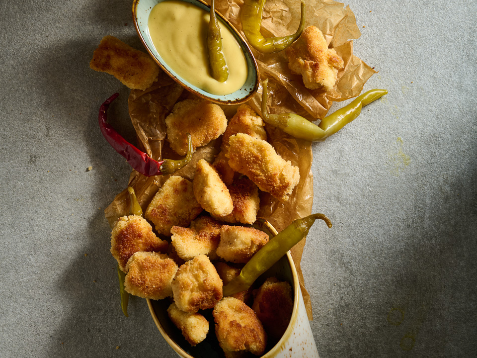 Bild zum Rezept: Hähnchenstücke mit Senfmayonnaise