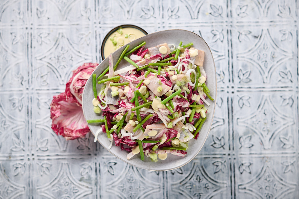 Bild zum Rezept: Bohnen-Matjes-Salat