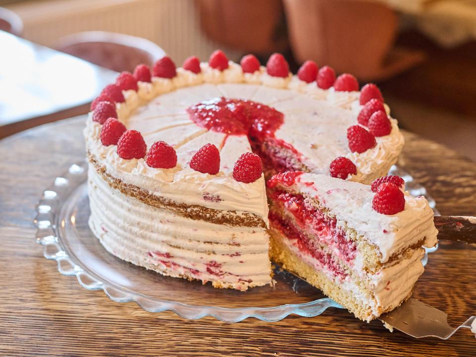 Bild zum Rezept: Himbeertorte