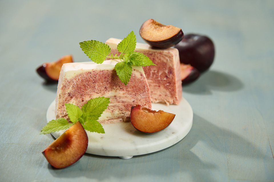 Bild zum Rezept: Pflaumen-Quark-Parfait